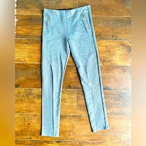 LIKE NEW Gray leggings for girls size 10-12; from F&F Kids